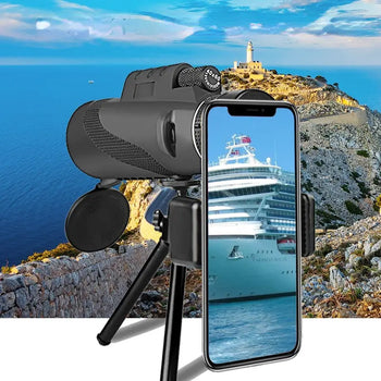 Telescopio Portátil con Visión Nocturna 500x Estrella